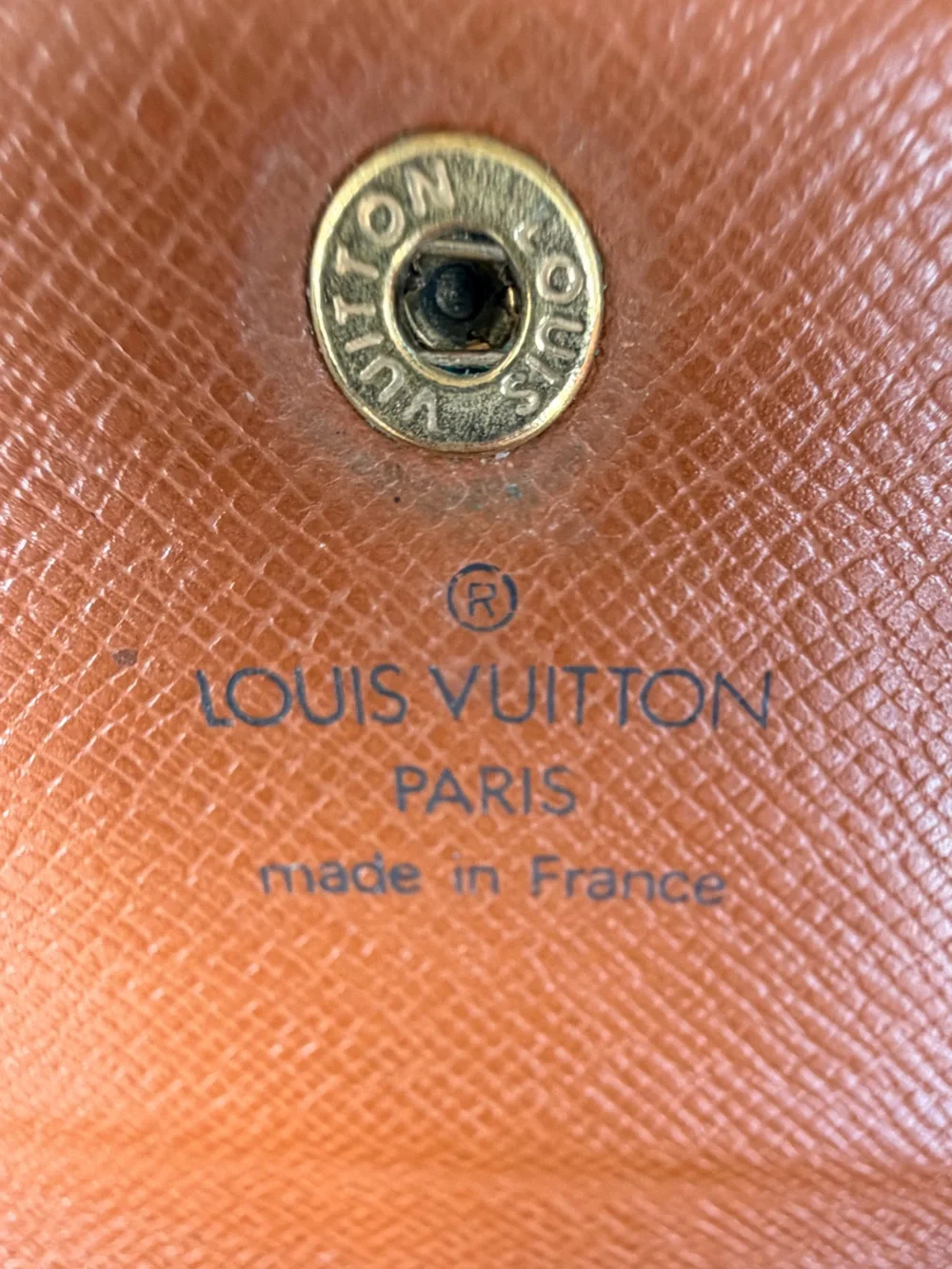 Louis Vuitton Monogram Canvas trifold wallet AUTHENTIC
